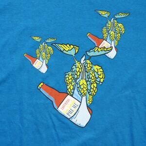 Lagunitas Pale Ale Born Yesterday Flying Beer Bottles Fresh Hops Funny UNISEX M